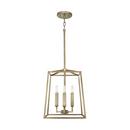 Capital Lighting Aged Brass 60W 4-Light Candelabra E-12 Foyer Lighting 