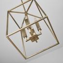 Capital Lighting Aged Brass 60W 4-Light Candelabra E-12 Foyer Lighting 