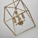 Capital Lighting Aged Brass 60W 4-Light Candelabra E-12 Foyer Lighting 
