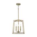 Capital Lighting Aged Brass 60W 4-Light Candelabra E-12 Foyer Lighting 