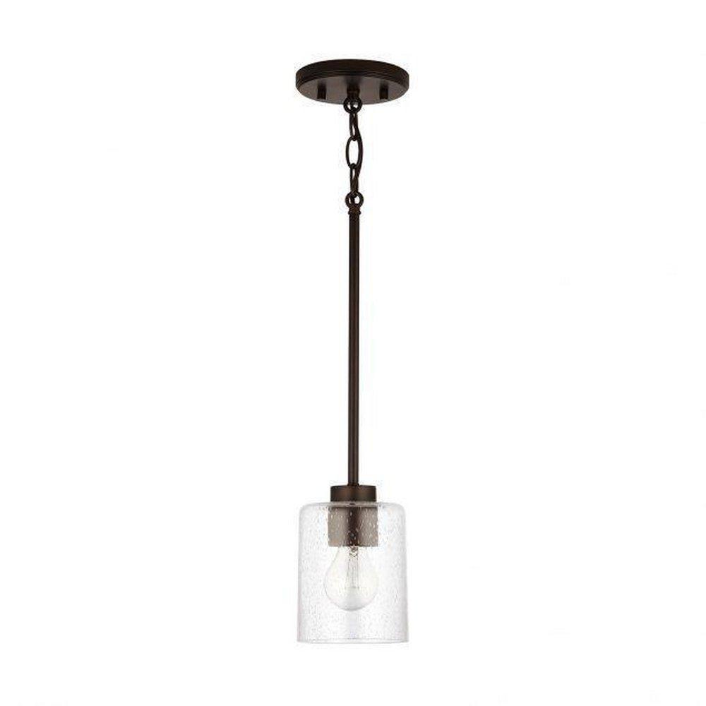 HomePlace by Capital Lighting Bronze 100W 1-Light Medium E-26 Incandescent Pendant 