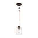 HomePlace by Capital Lighting Bronze 100W 1-Light Medium E-26 Incandescent Pendant 