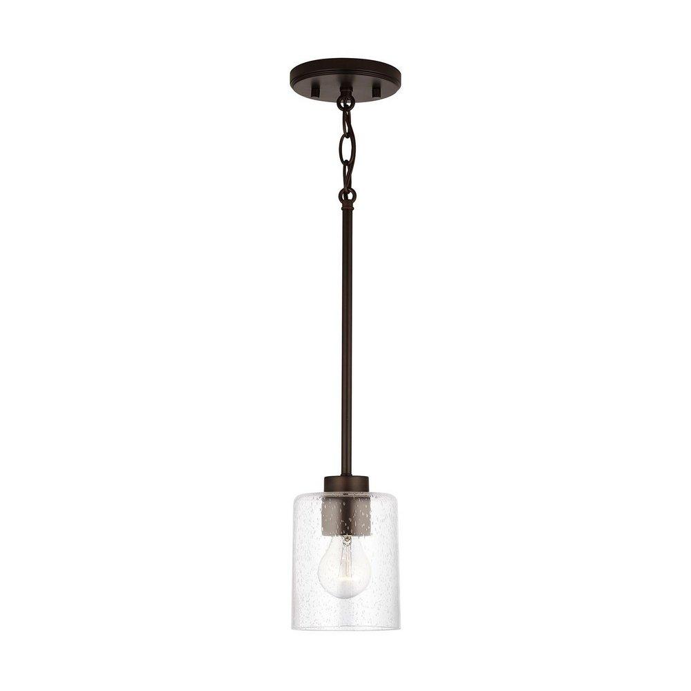 HomePlace by Capital Lighting Bronze 100W 1-Light Medium E-26 Incandescent Pendant 