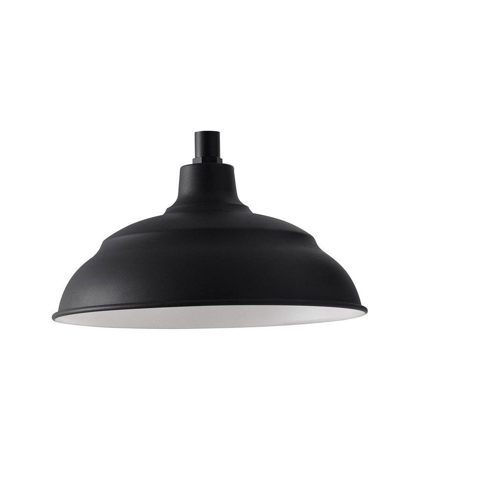 Capital Lighting Black 100W 1-Light Medium E-26 Incandescent Outdoor Pendant 