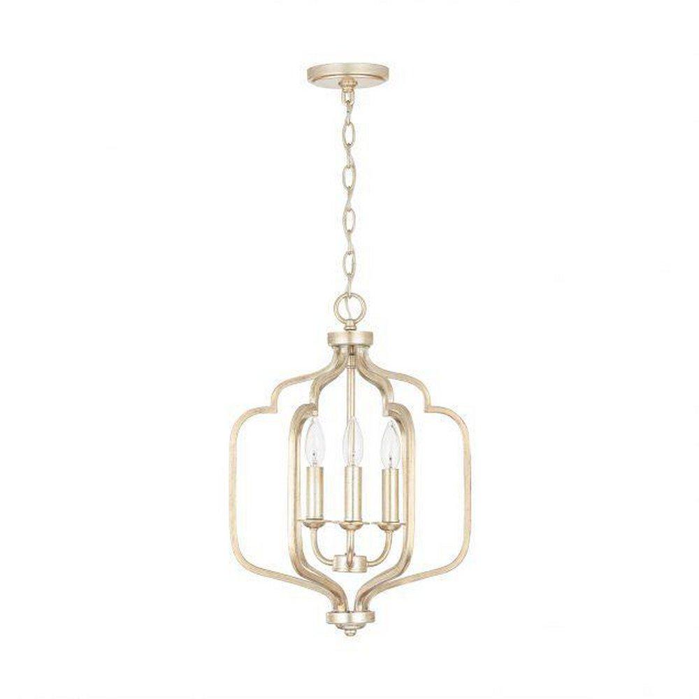 Capital Lighting Winter Gold 60W Candelabra E-12 Foyer Lighting in Winter Gold 