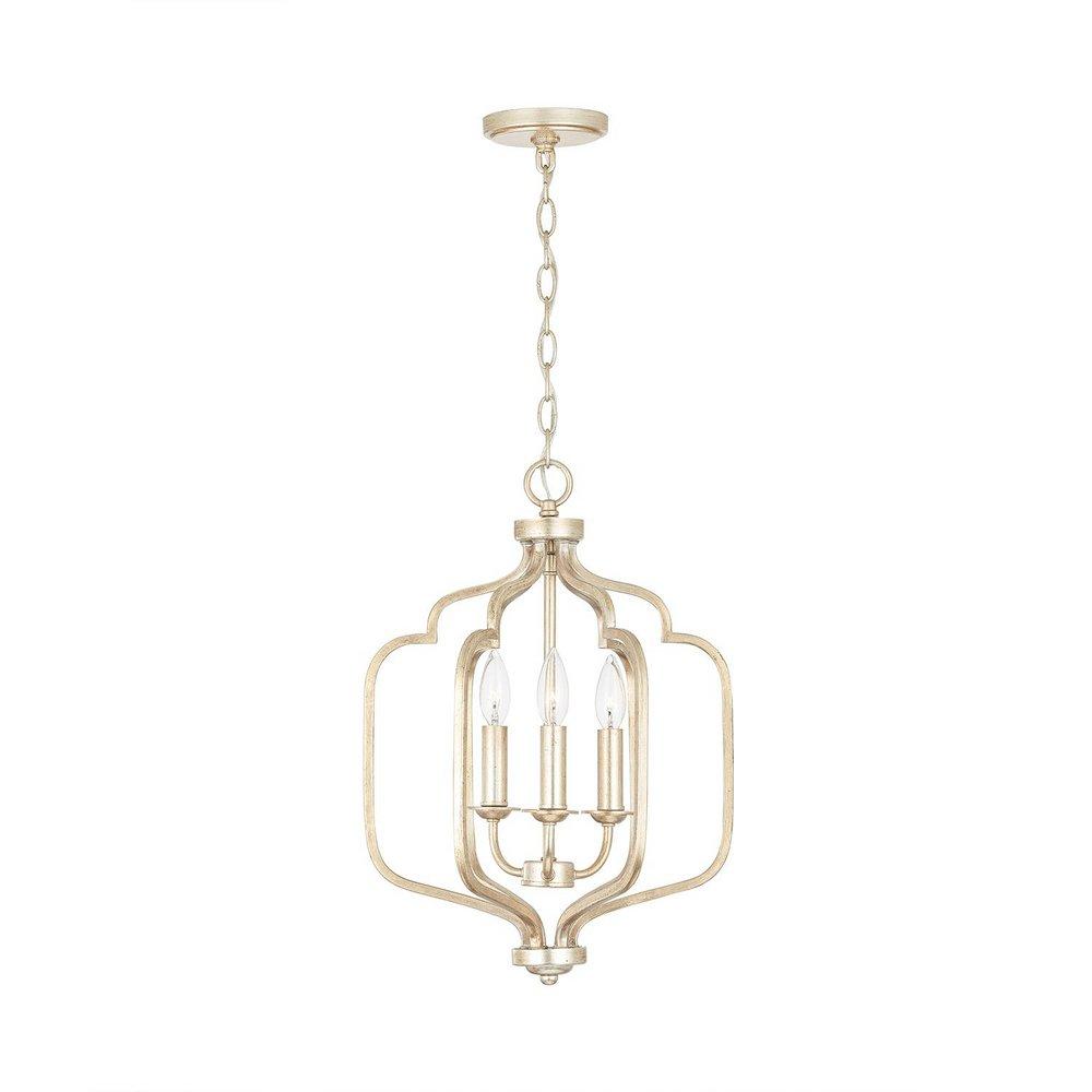 Capital Lighting Winter Gold 60W Candelabra E-12 Foyer Lighting in Winter Gold 