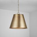 Capital Lighting Aged Brass 100W 1-Light Medium E-26 Pendant 