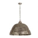 100W 1-Light Medium E-26 Incandescent Pendant in Oxidized Nickel