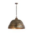 Capital Lighting Oxidized Brass 100W 1-Light Medium E-26 Incandescent Pendant 