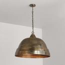 Capital Lighting Oxidized Brass 100W 1-Light Medium E-26 Incandescent Pendant 