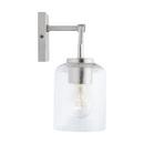 HomePlace by Capital Lighting Brushed Nickel 100W 3-Light Medium Vanity Fixture 