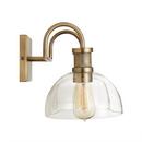 Capital Lighting Aged Brass 100W 2-Light Medium Vanity Fixture 