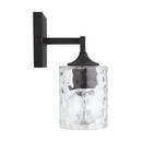 Capital Lighting Black Iron 100W Medium Vanity Fixture in Black Iron 