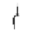 HomePlace by Capital Lighting Black Iron 60 W 1 Light 17 in. Wall Sconce 