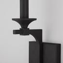 HomePlace by Capital Lighting Black Iron 60 W 1 Light 17 in. Wall Sconce 