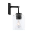 HomePlace by Capital Lighting Matte Black 100W 3-Light Medium Vanity Fixture 