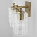 Capital Lighting Aged Brass 100W 3-Light Medium Vanity Fixture 