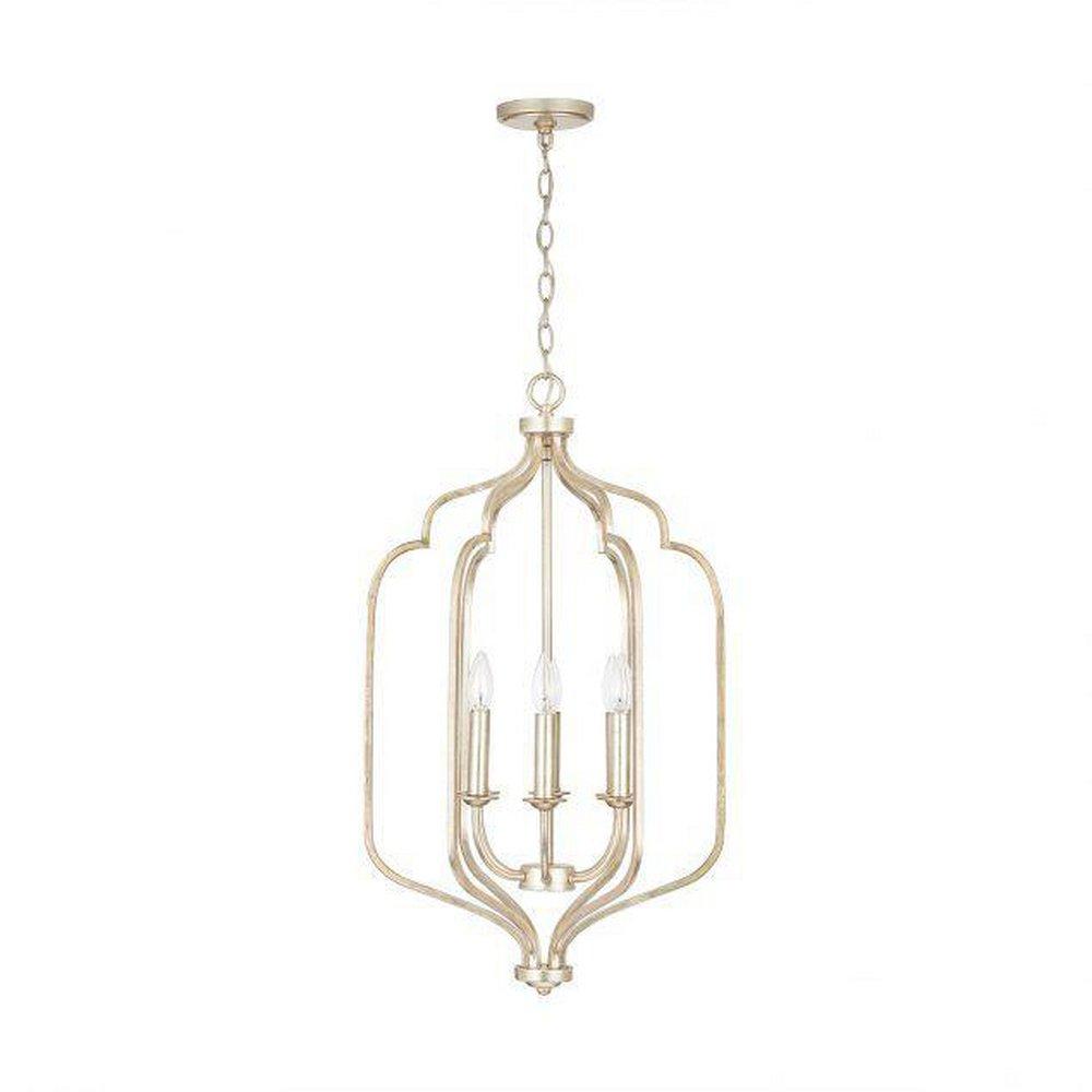 Capital Lighting Winter Gold 60W Candelabra E-12 Foyer Lighting in Winter Gold 