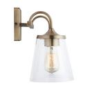 Capital Lighting Aged Brass 100W 2-Light Medium E-26 Vanity Fixture 