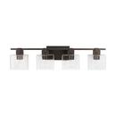 Capital Lighting Oil Rubbed Bronze 100W 4-Light Medium Vanity Fixture 