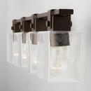 Capital Lighting Oil Rubbed Bronze 100W 4-Light Medium Vanity Fixture 