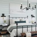 Capital Lighting Black Iron 6 Light 32 in. Chandelier 