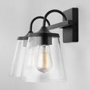 Capital Lighting Matte Black 100W 2-Light Medium Vanity Fixture 