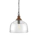 Capital Lighting Grey Wash 100 W 1 Light Medium E-26 Incandescent Pendant 