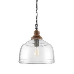 100 W 1 Light Medium E-26 Incandescent Pendant in Grey Wash