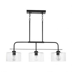 100W 1-Light Medium E-26 Incandescent Pendant in Matte Black