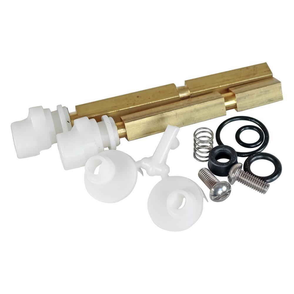 Jones Stephens Brass Hot and Cold Tub/Shower Stem 