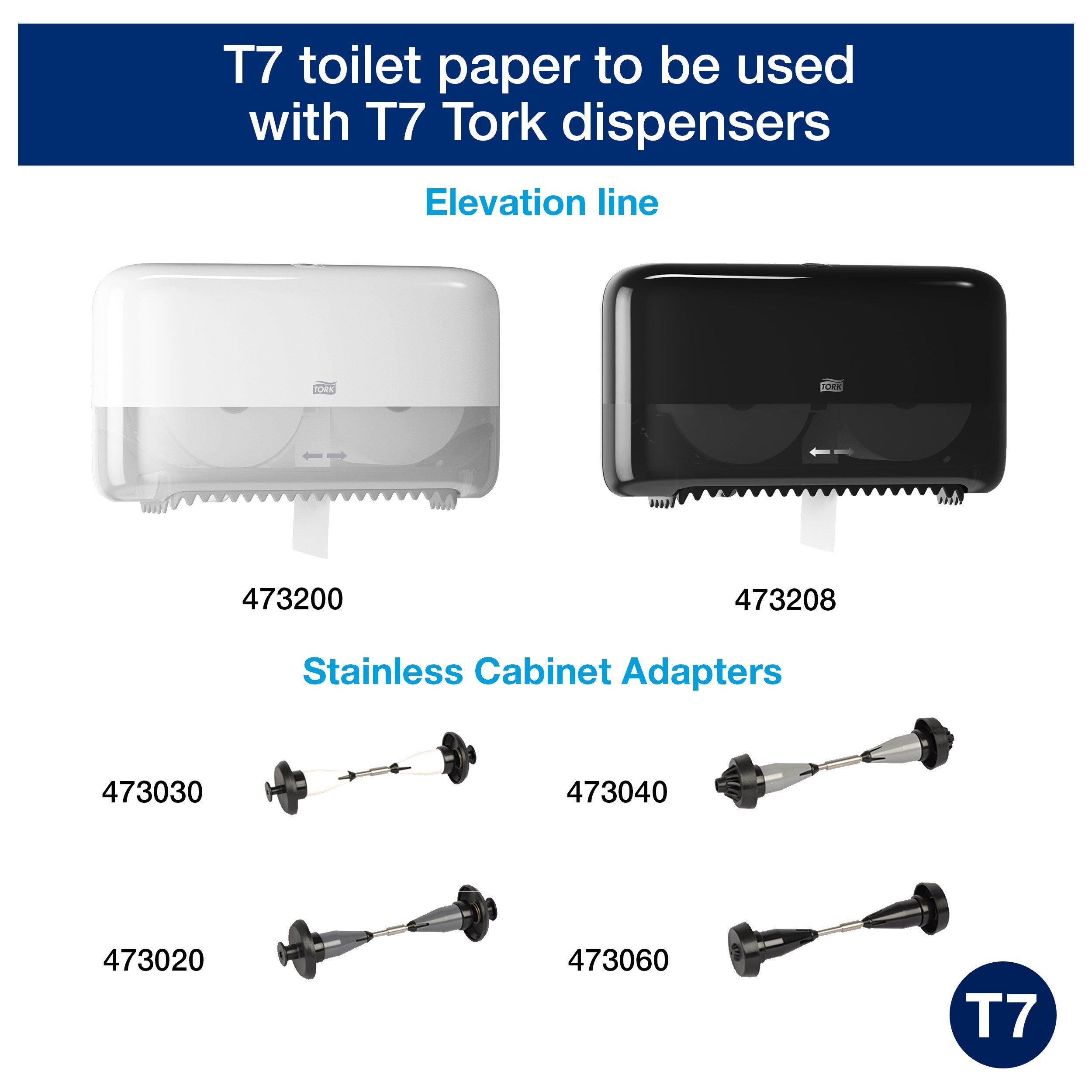 Tork White Coreless High Capacity Bath Tissue Roll 