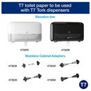 Tork White Coreless High Capacity Bath Tissue Roll 
