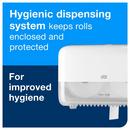 Tork White Coreless High Capacity Bath Tissue Roll 