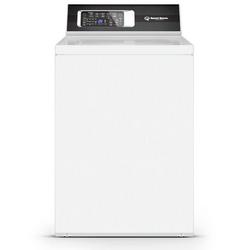 25-5/8 in. 3.2 cu. ft. Electric Stainless Steel Top Load Washer in White