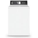 Speed Queen White 25-5/8 in. 3.2 cu. ft. Electric Stainless Steel Top Load Washer 