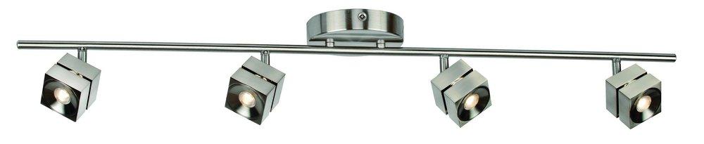 AFX Satin Nickel 100W 4-Light LED Track Lighting 