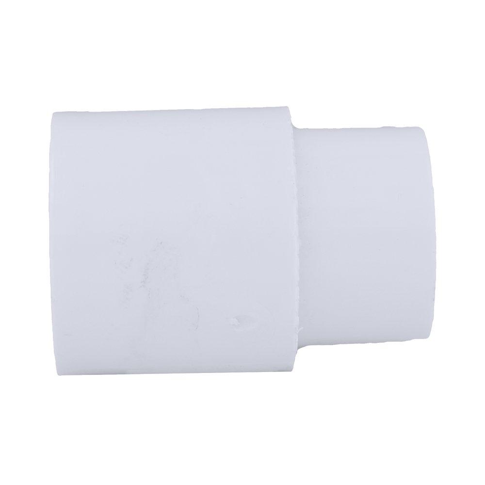 White PVC Schedule 40 Coupling 