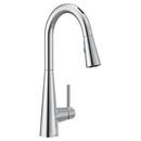 Single Handle Pull Down Touchless Kitchen Faucet with Voice Activation in Chrome