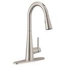 Moen Spot Resist Stainless Single Handle Pull Down Voice Activated Kitchen Faucet with PowerBoost and Reflex Technology 