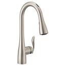 Moen Spot Resist&trade; Stainless Single Handle Pull Down Voice Activated Kitchen Faucet with PowerBoost and Reflex Technology 