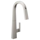 Single Handle Pull Down Touchless Kitchen Faucet with Voice Activation in Spot Resist™ Stainless