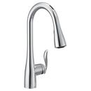 Moen Chrome Single Handle Pull Down Voice Activated Kitchen Faucet with PowerBoost and Reflex Technology 