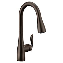 Single Handle Pull Down Touchless Kitchen Faucet with Voice Activation in Oil Rubbed Bronze