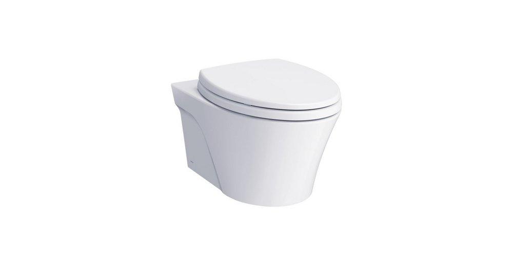 TOTO White 1.28 gpf Elongated Wall Mount One Piece Toilet 