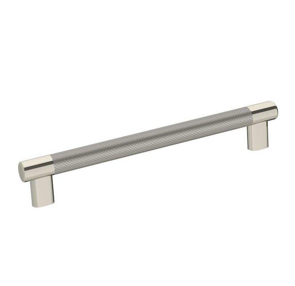 Amerock Polished Nickel/Stainless Steel 8 in. Center-to-Center Pull 