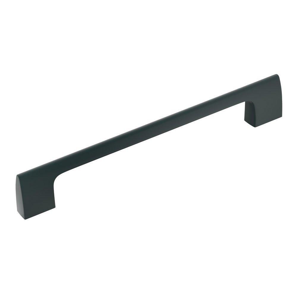 RIVA 6-5/16 IN (160 MM) CENTER-TO-CENTER MATTE BLACK CABINET PULL 