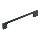 RIVA 6-5/16 IN (160 MM) CENTER-TO-CENTER MATTE BLACK CABINET PULL 