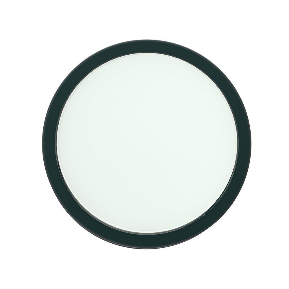 Amerock Matte Black/Frosted 1-3/ 8 in. Round Knob 