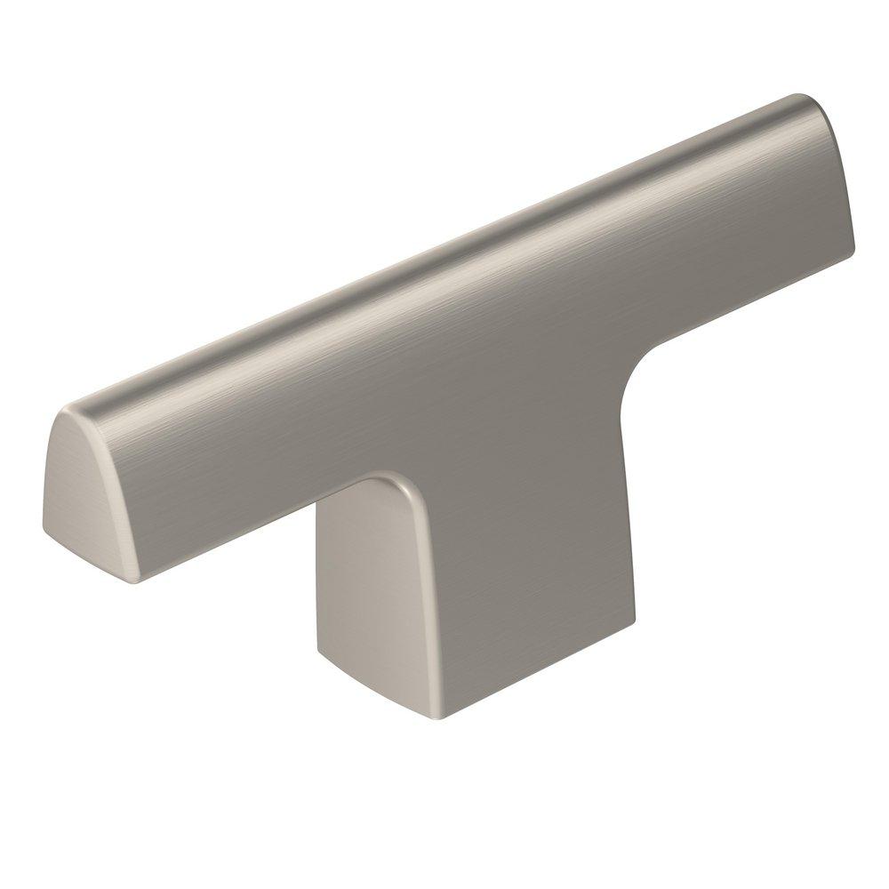 RIVA 2-1/2 IN (64 MM) LENGTH SATIN NICKEL CABINET KNOB 